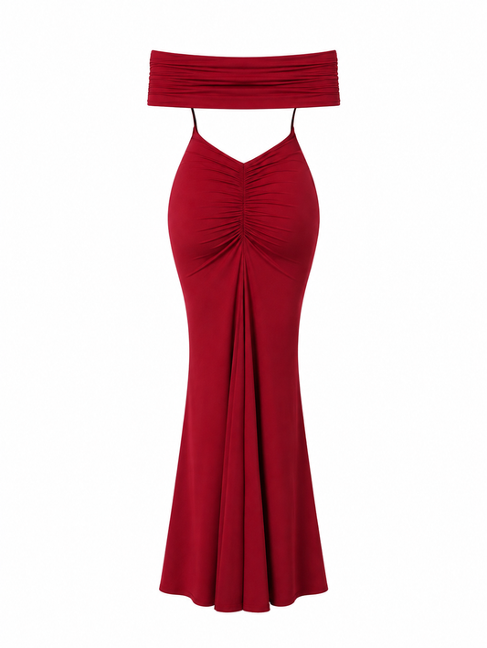 Sculpted Backless Dress