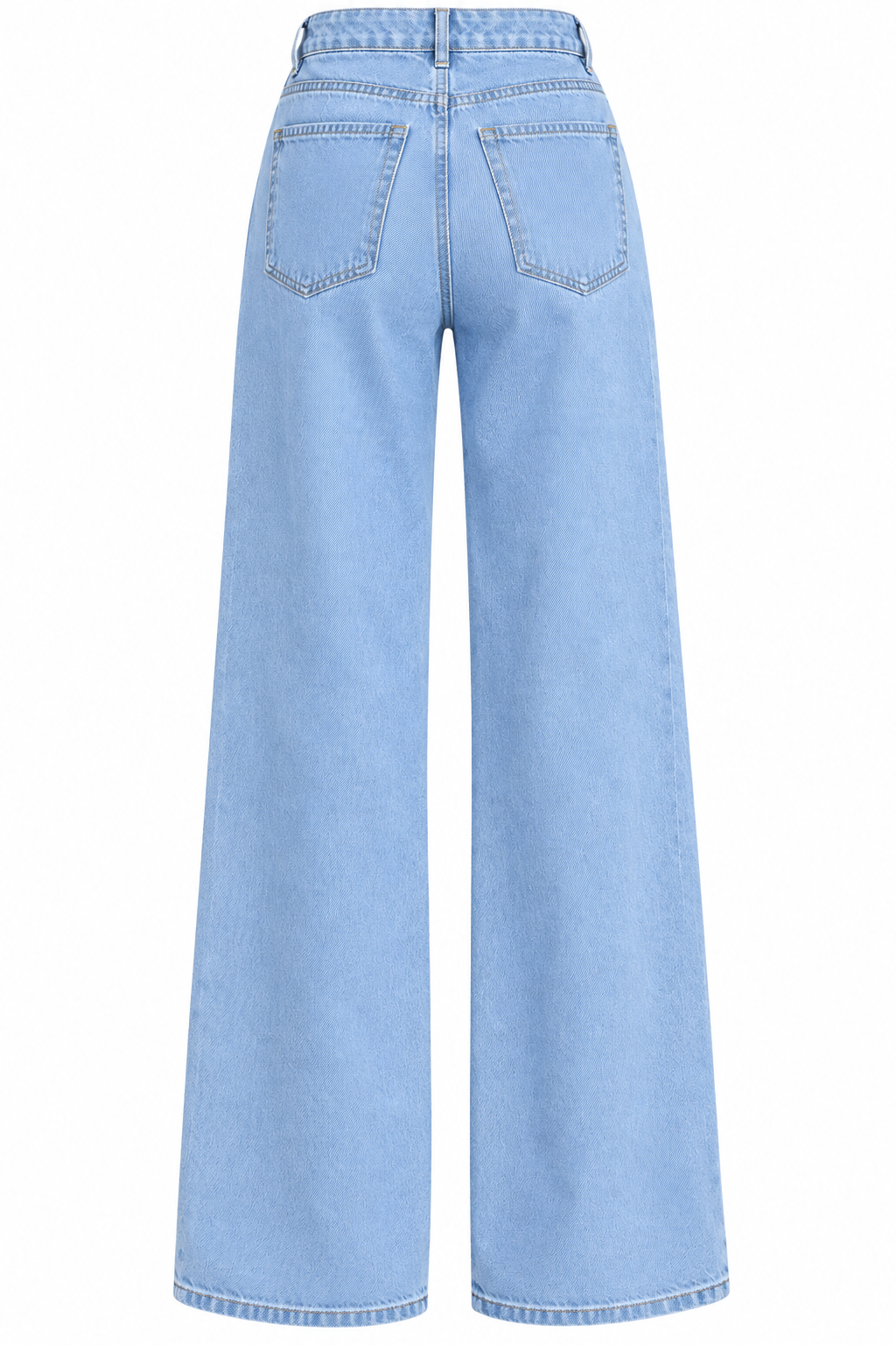 High-Waisted Wide-Leg Jeans