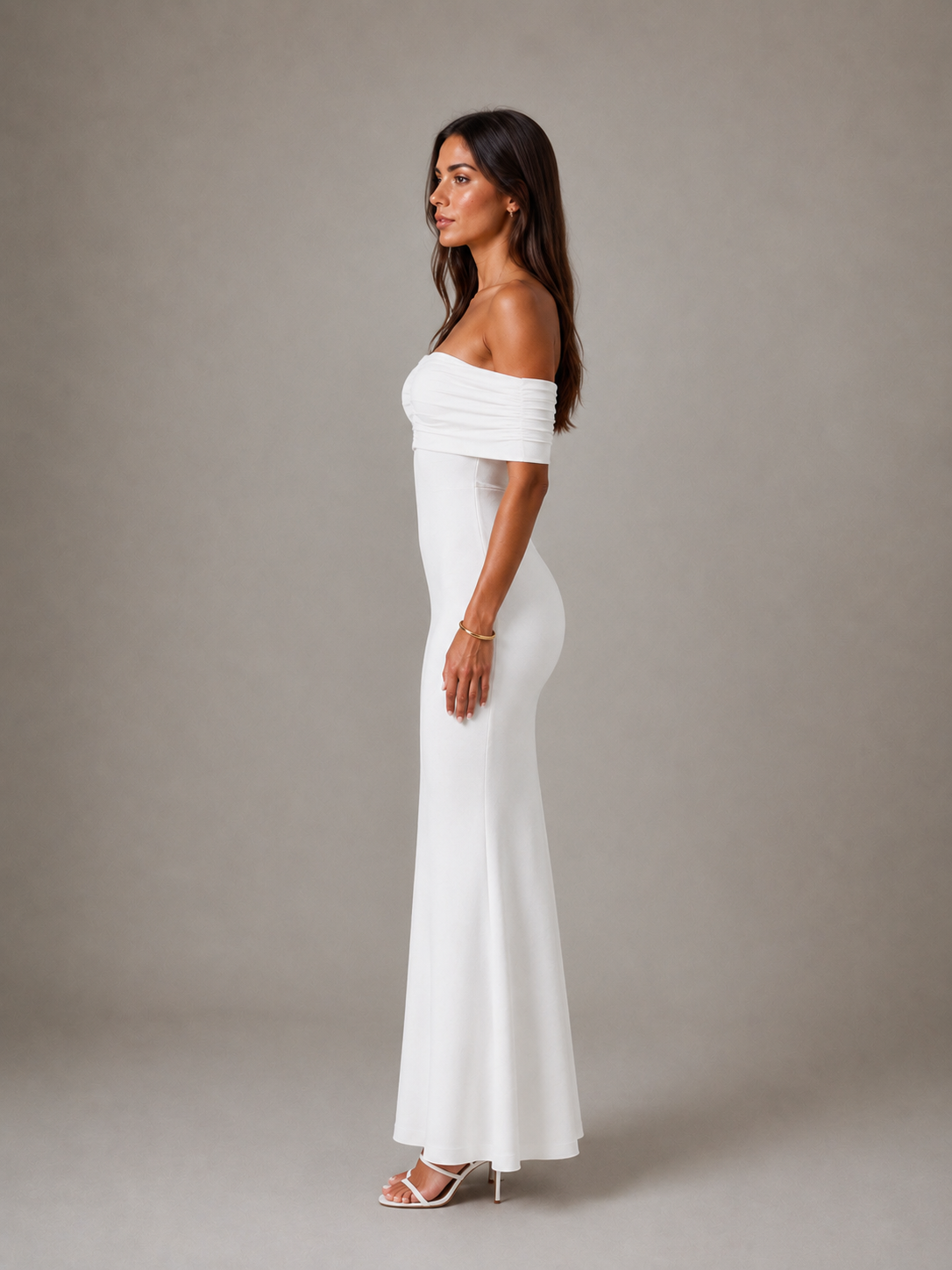 Sculpted Backless Dress