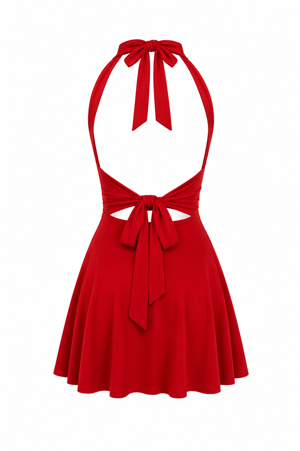 Draped V-Neck Maxi Dress