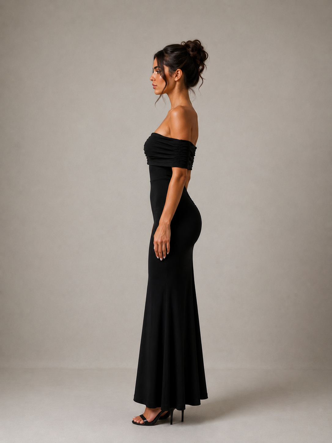 Sculpted Backless Dress