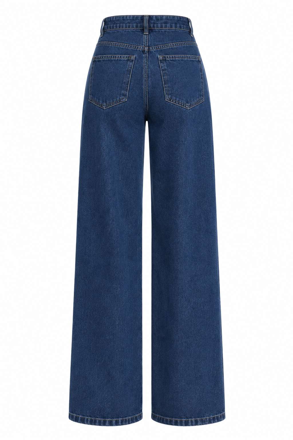 High-Waisted Wide-Leg Jeans