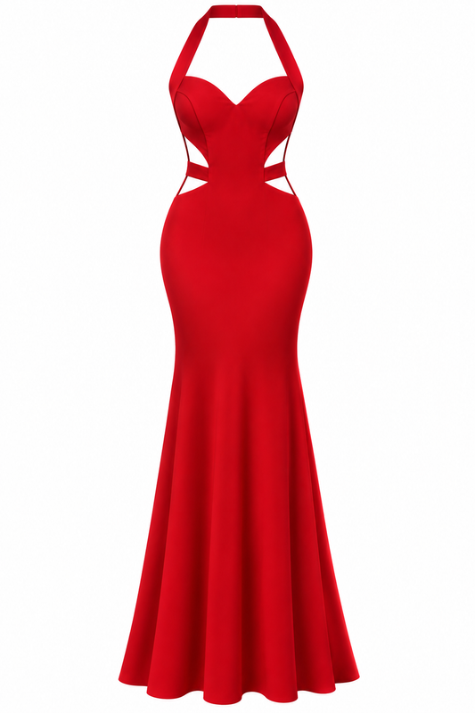 Contour Cutout Maxi Dress