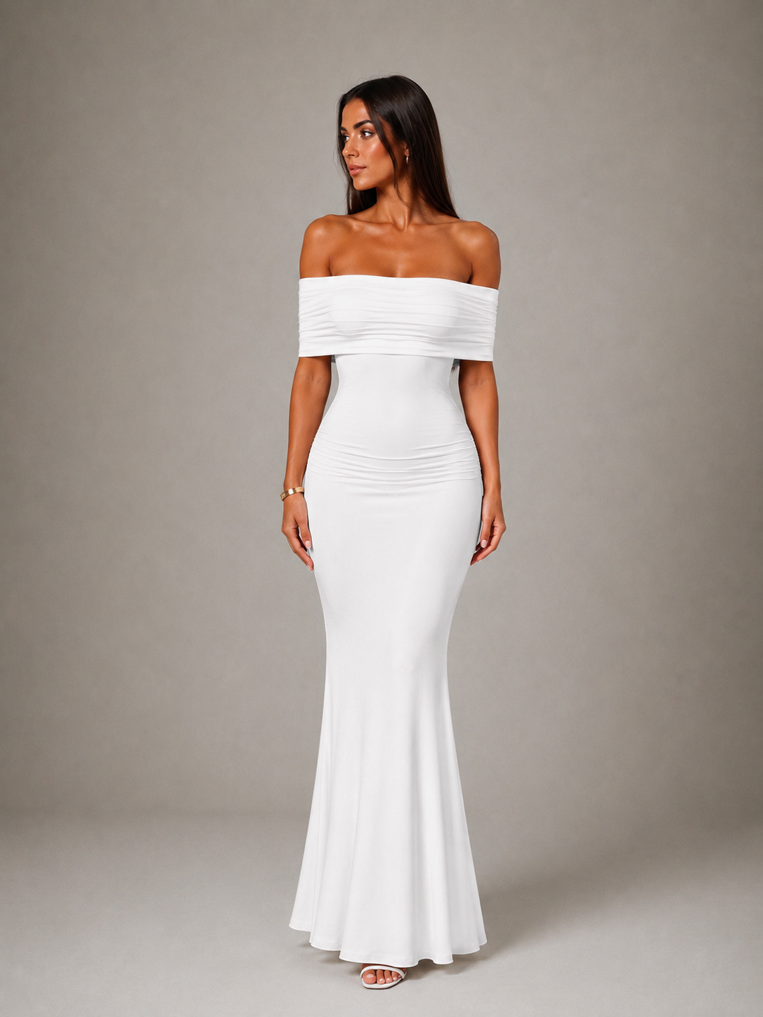 Sculpted Backless Dress